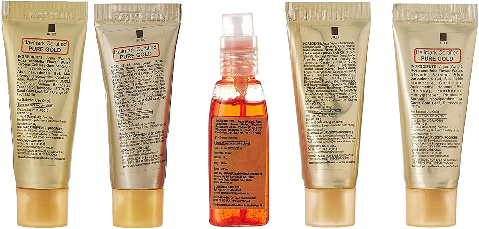 Shahnaz Husain Gold Facial Kit image number 2