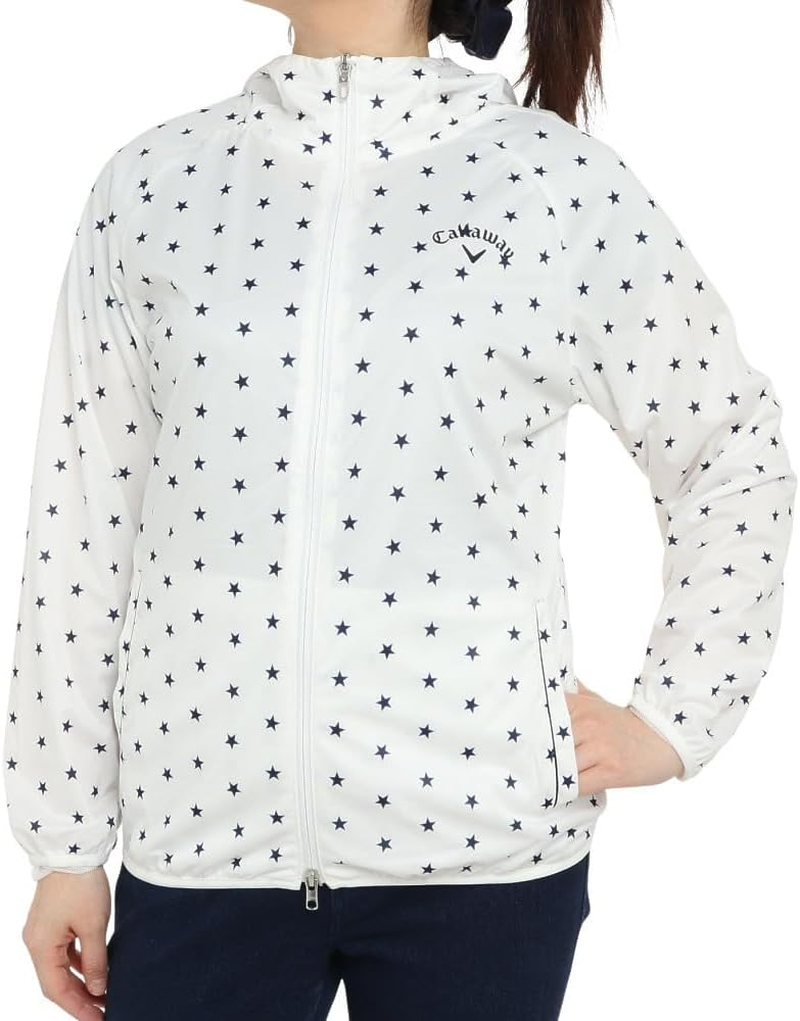 [キャロウェイ] レディース フルジップブルゾン (スターストレッチ:高ストレッチ・撥水性・防風性・透湿性) / アウター ゴルフ / C22215200
