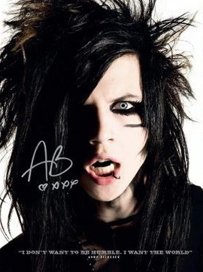 Andy Biersack Black Veil Brides Signed Autographed Photo Poster Memorabilia A4 210X297Mm
