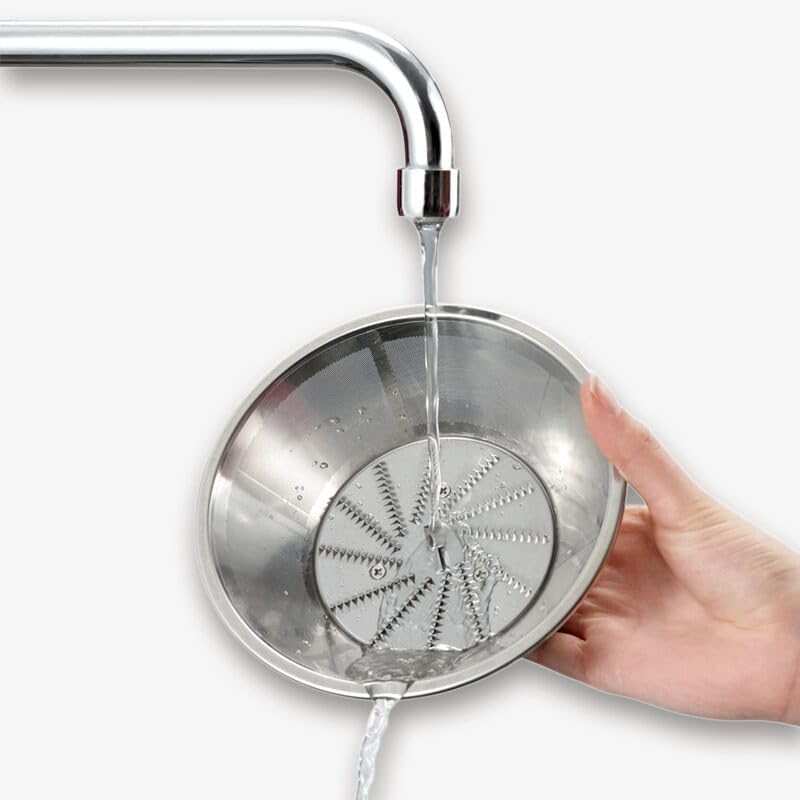 Severin Multi-Purpose Electric Juicer with 400 W of Power ES 3566, Brushed Stainless Steel-Black image number 4