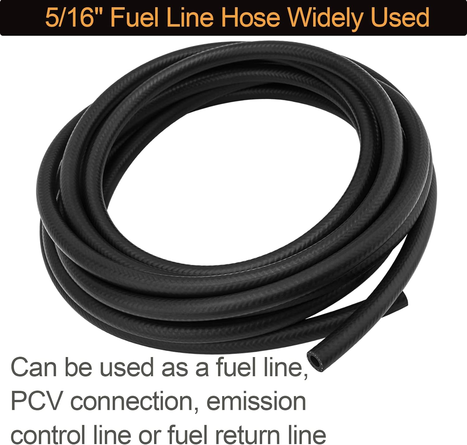 5/16" ID Fuel Line Hose SAE 30R7, 150 Psi 10' Length Fuel Hose image number 6