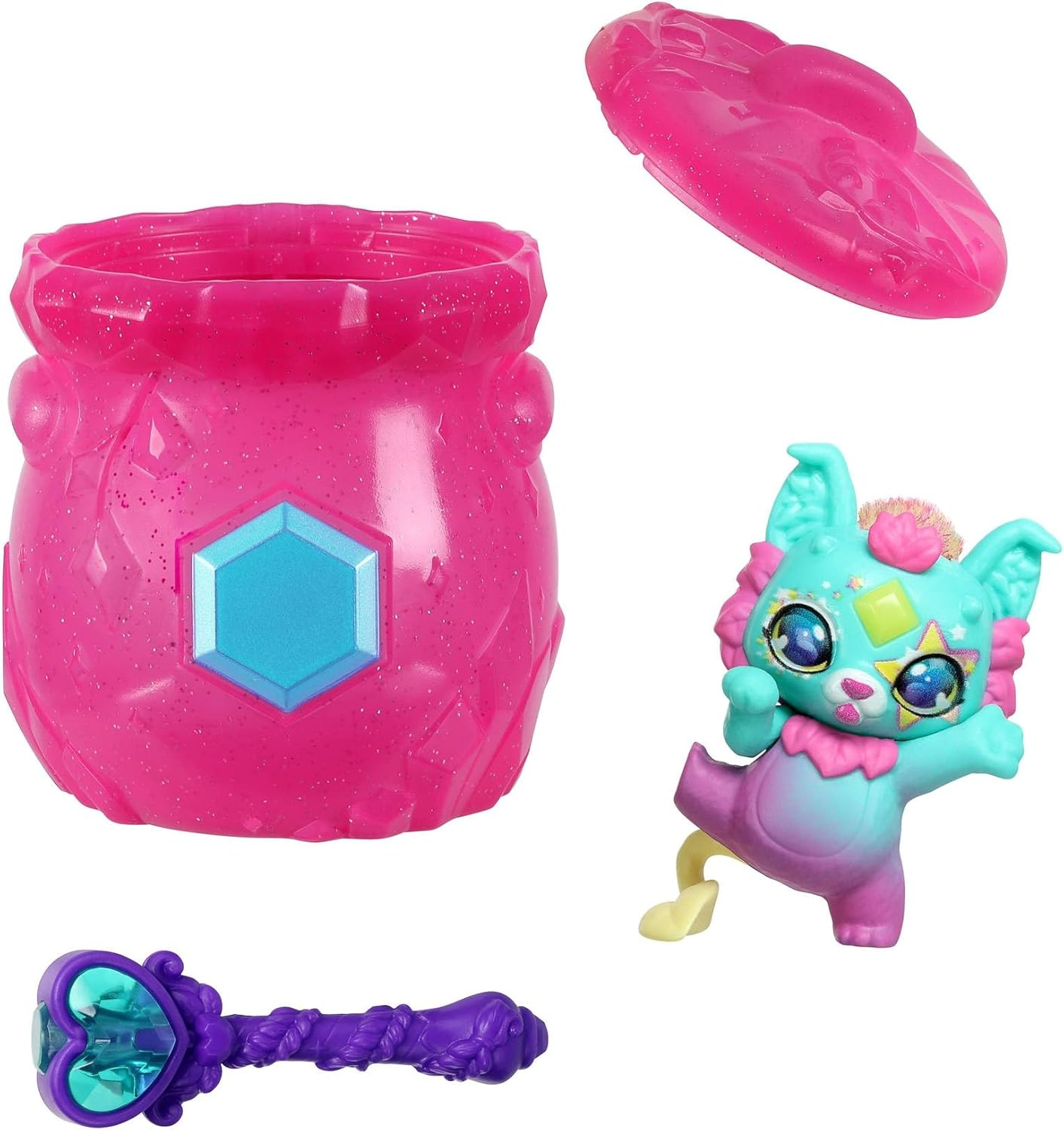 Magic Mixies Mixlings Series 3 Single the Crystal Woods Collectors Cauldron image number 5