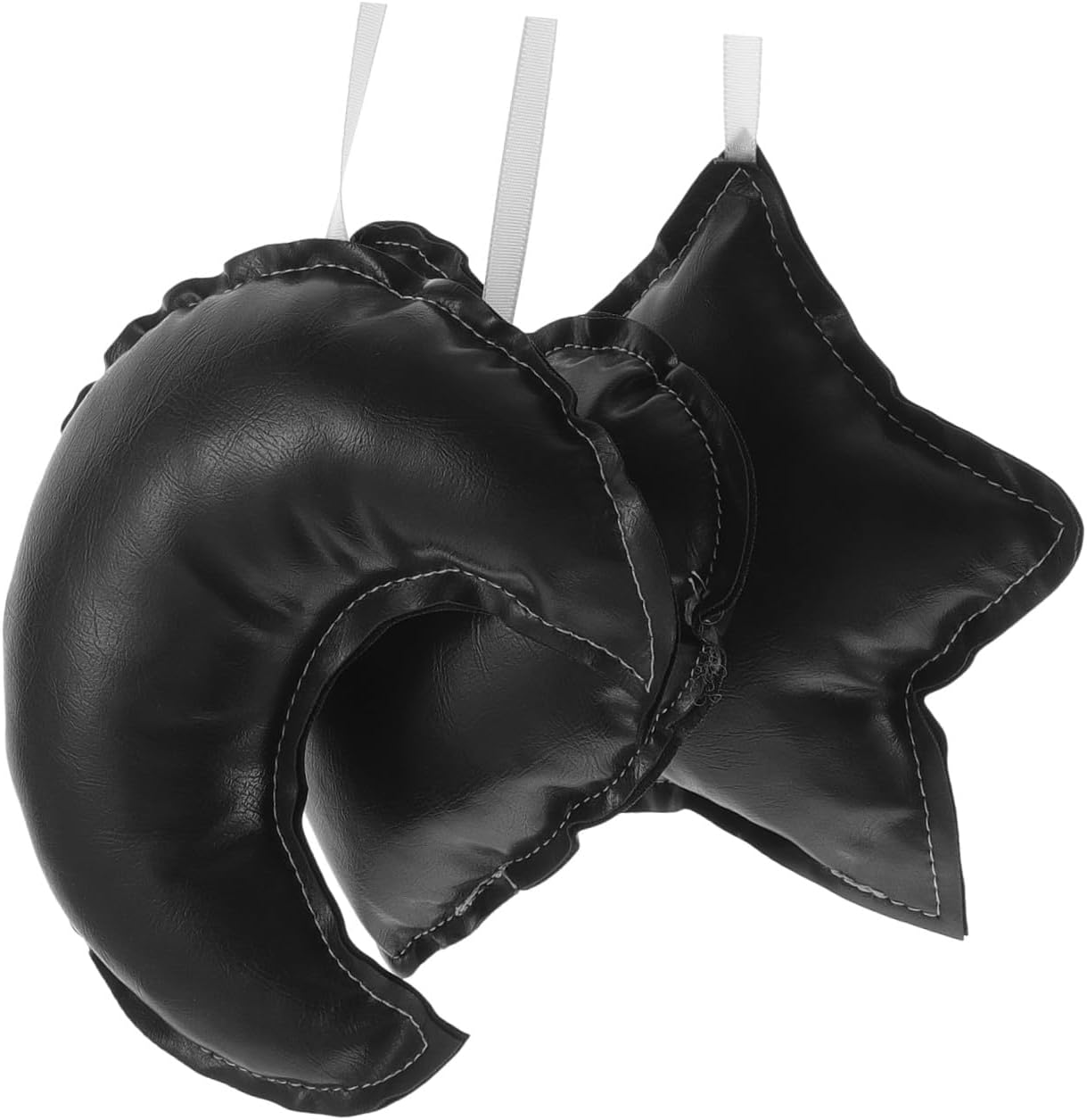 BESPORTBLE 3Pcs Star Moon Heart Hanging Ornament Bedroom Decor Wall Ornament Nursery Pendant Boys and Girls Decorative Pendant image number 3