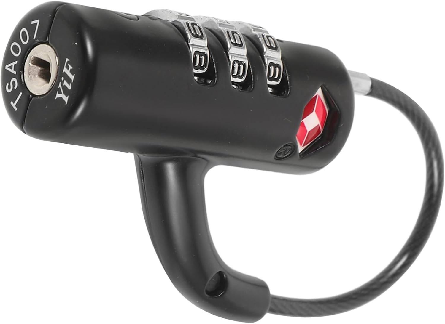 FELTECHELECTR 3 Long Lock for Luggage Approved Keyless Combination Lock Portable Gym Locker Locks image number 2