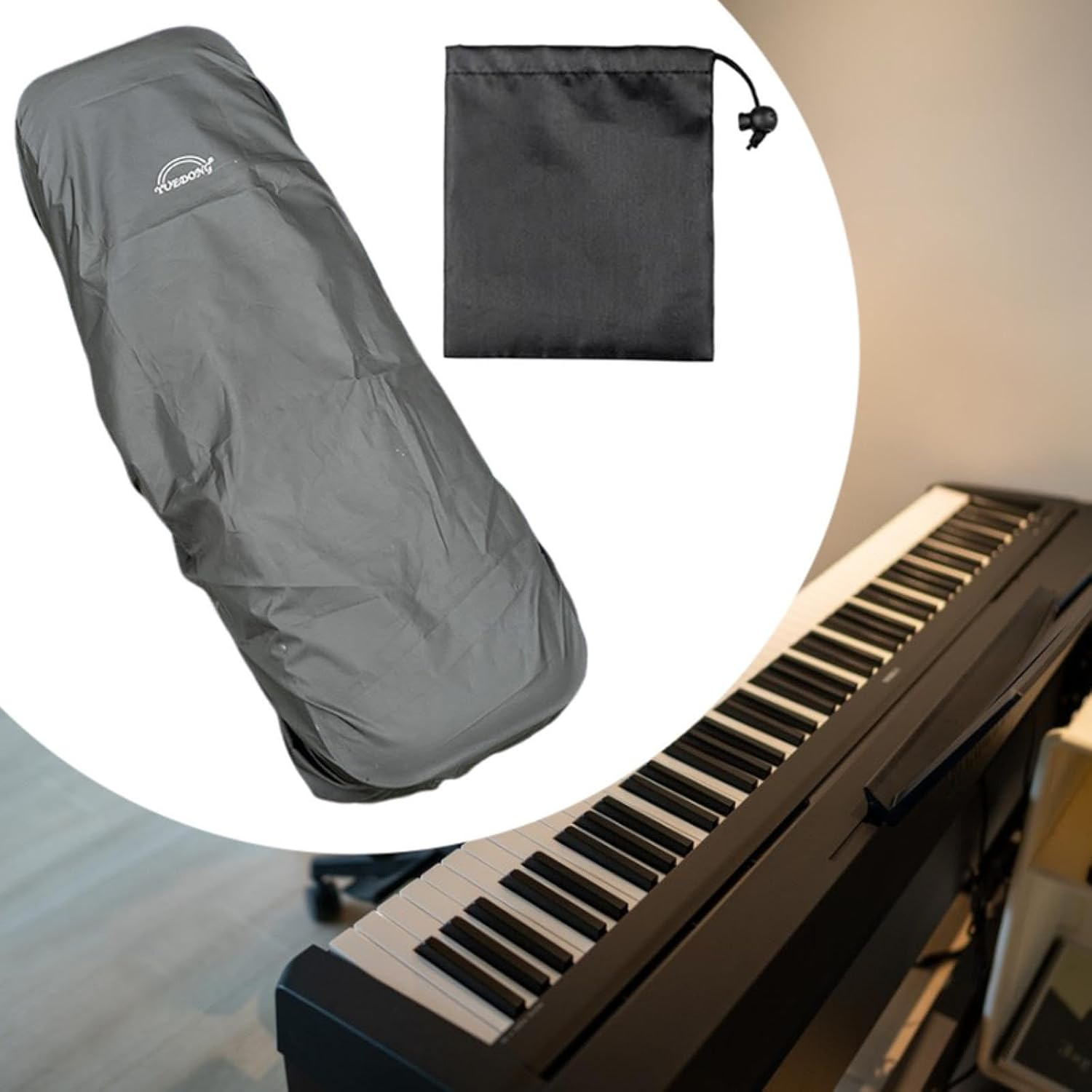 Kowaku Violin Dust Cover Violin Storage Bag Violin Protective Cover Violin Bag image number 4