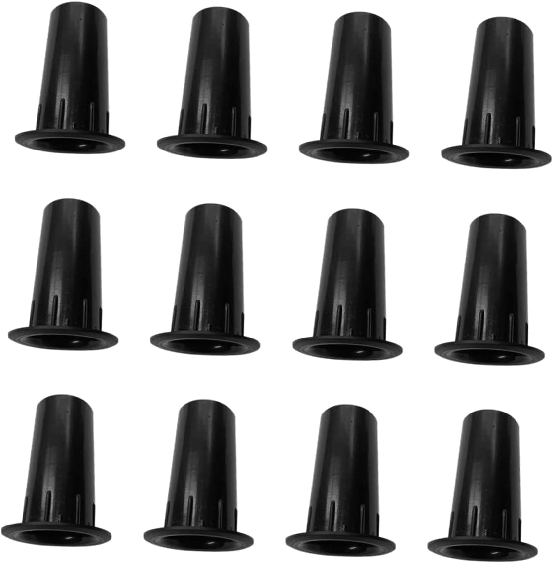 LOORGVEL 20Pcs Plastic Woofer Box Port Tube for Speaker Air Outlet Bass Reflex Tube Speaker Port for Box Replacement image number 2