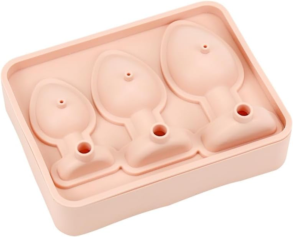 Adult Novelty Ice Cube Trays, Adult Prank Ice Cube Mold,Large Thicked Silicone Fun Shapes Ice Mold for Whiskey Cocktails,Brandy and Juice Beverages (Blue)