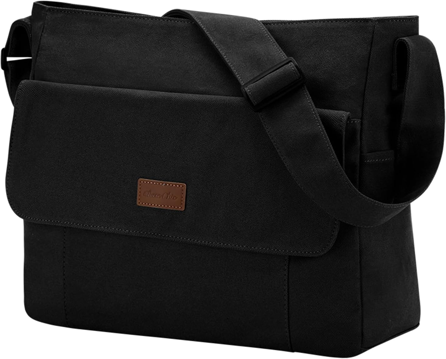 Canvas Messenger Bag,Chase Chic Large Laptop Crossbody Sholder Satchel Work College Tote Bag for Men Women