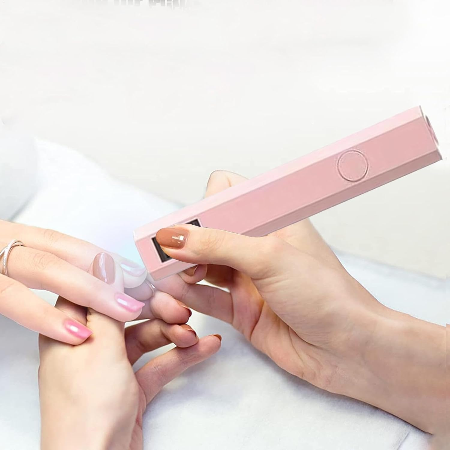 Rechargeable Gel Nail Lamp: Portable UV LED Nail Dryer, USB Charging Wireless Curing Device | Nail Dryer Lamp, Nail Polish Lamp for Manicure, Nail Lamp image number 2