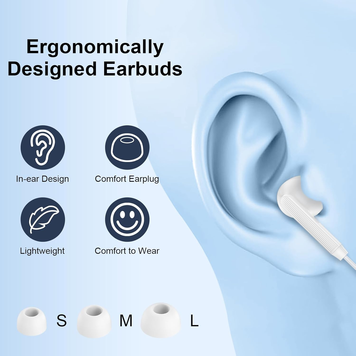 Sidpro USB C Wired Headphone image number 3