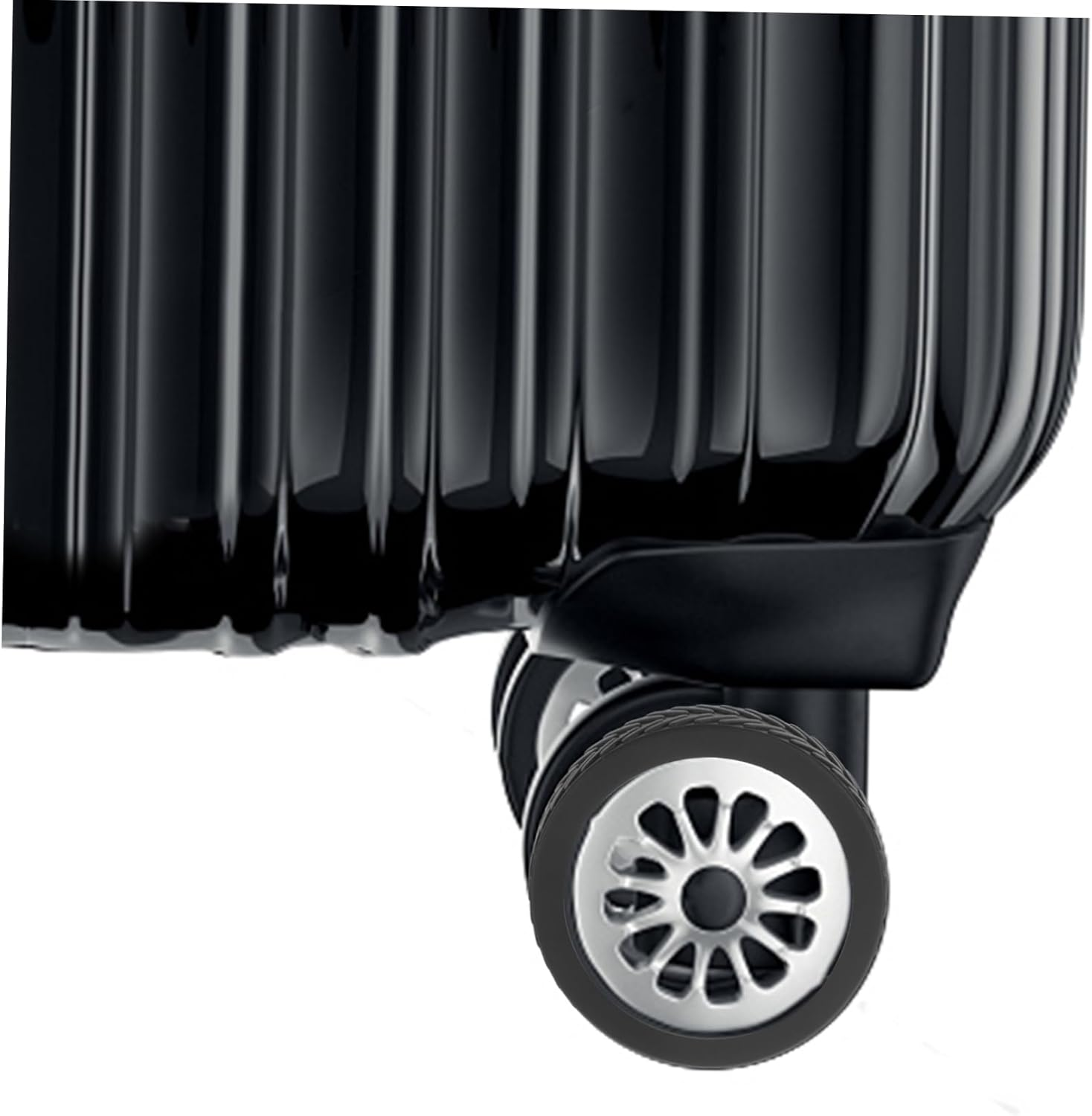 Gatuida 8Pcs Silicone Luggage Wheel Covers Case Wheels Travel Suitcase Foot Protectors image number 3