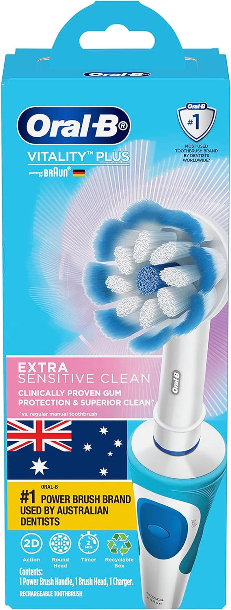 Oral-B Vitality Extra Sensitive Clean Electric Toothbrush image number 4