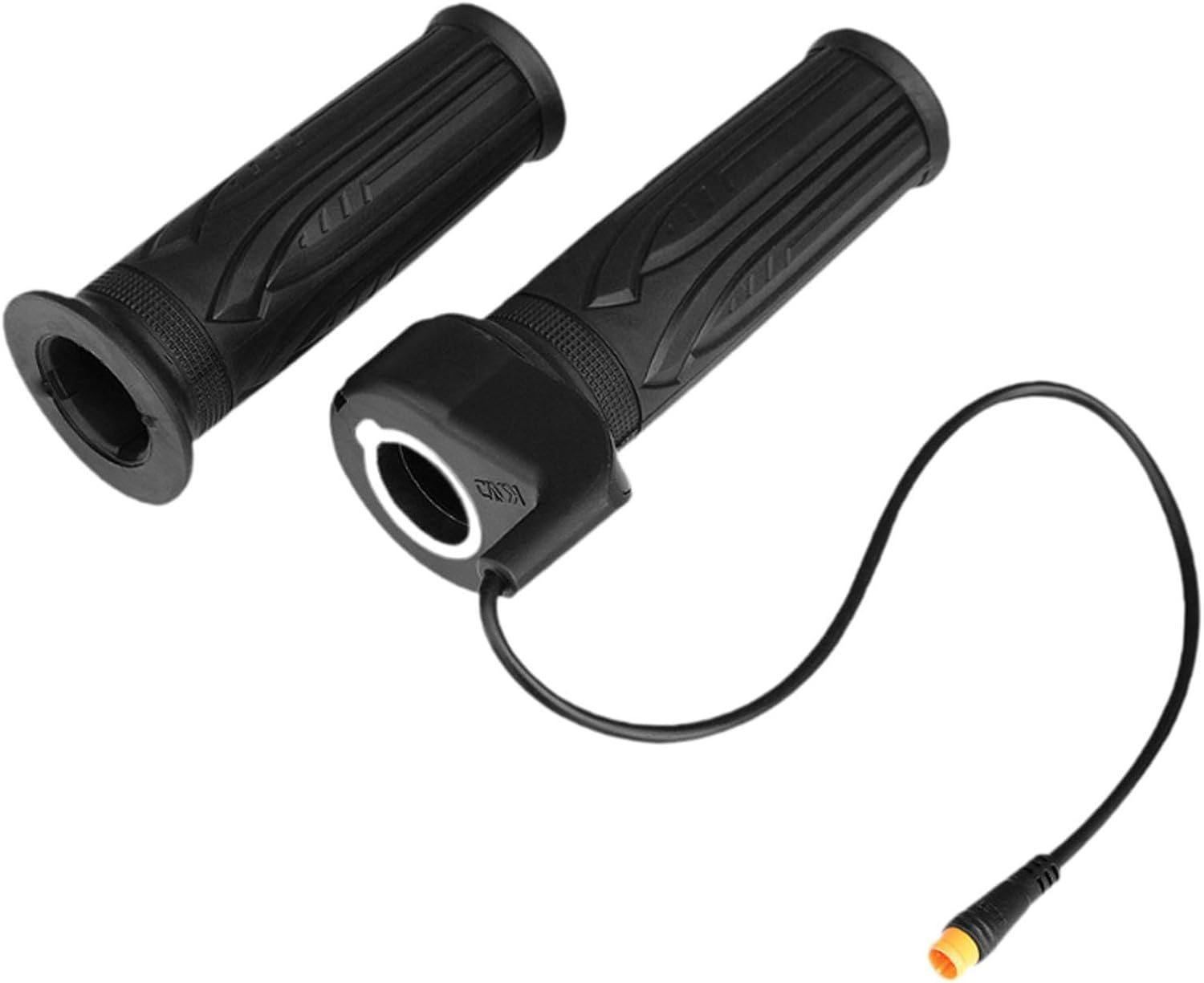 Kowaku Throttle Grip with Cable Ergonomic Black Electronic Throttle Grips Handlebar image number 6