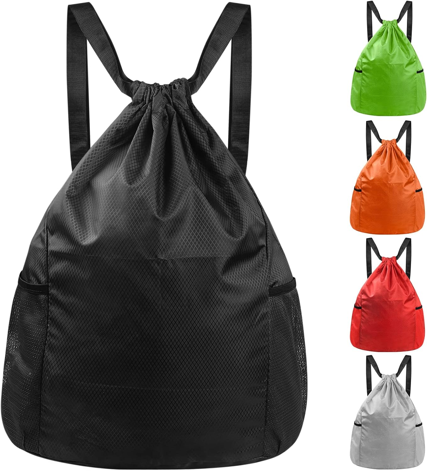 Drawstring Backpack Bag, Cinch Backpack Bags, Sport Sack Draw String Bag Bulk, Gym Sackpack String Bag