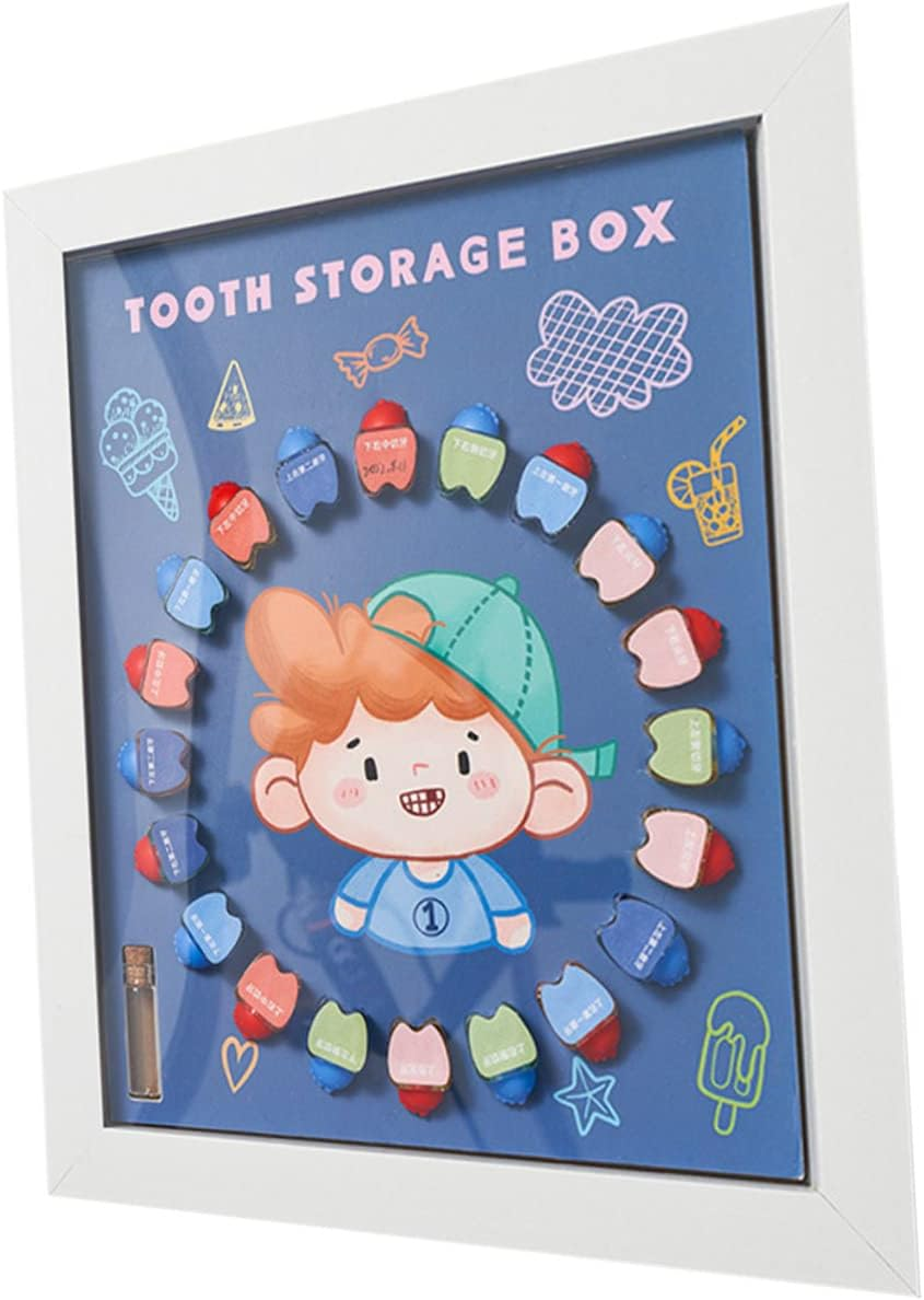 First Tooth Keepsake Box Tooth Case for Boys and Girls Trinket Box Holder Fairy Saver image number 5
