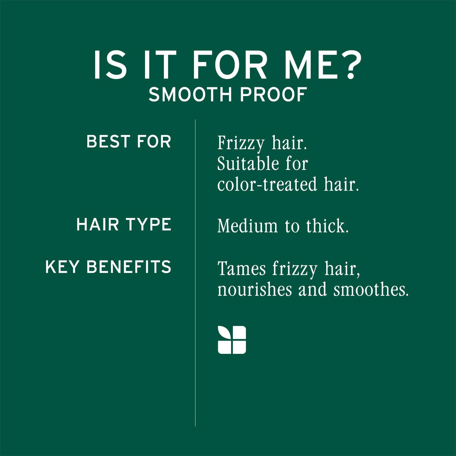 Biolage Smoothproof Deep Smoothing 6-In-1 Professional Hair Serum for Women & Men for Frizzy Hair image number 3