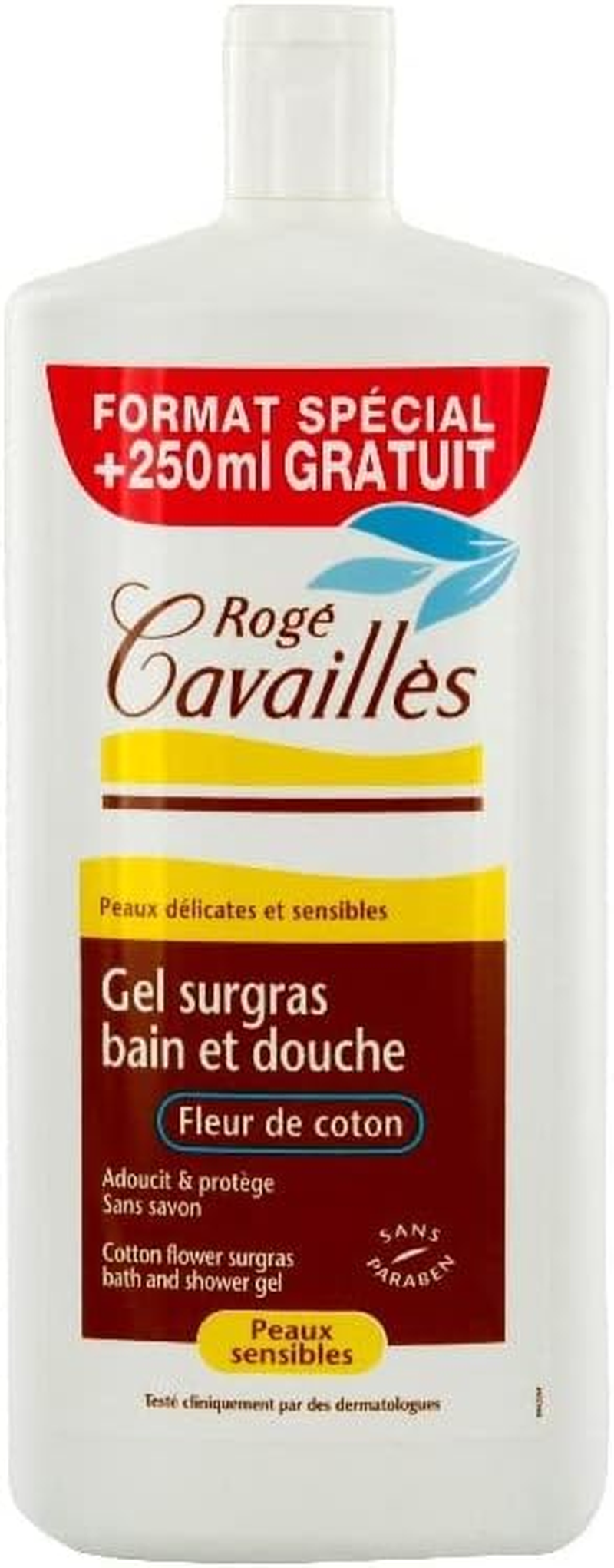 Surgras Bath and Shower Fragranced Gel 1L - Fragrance : Cotton Flower image number 1