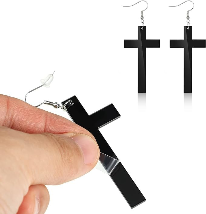 80S Accessories for Women Fancy Dress Costume Lace Headband Earrings Fishnet Gloves Necklace Bracelet for Neon Fancy Party, Black, Standard image number 3