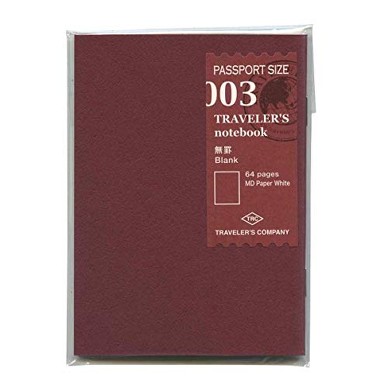 Travelers Company 14370006 Refills Unruled MD Paper, 3-Pack, Passport Size image number 4