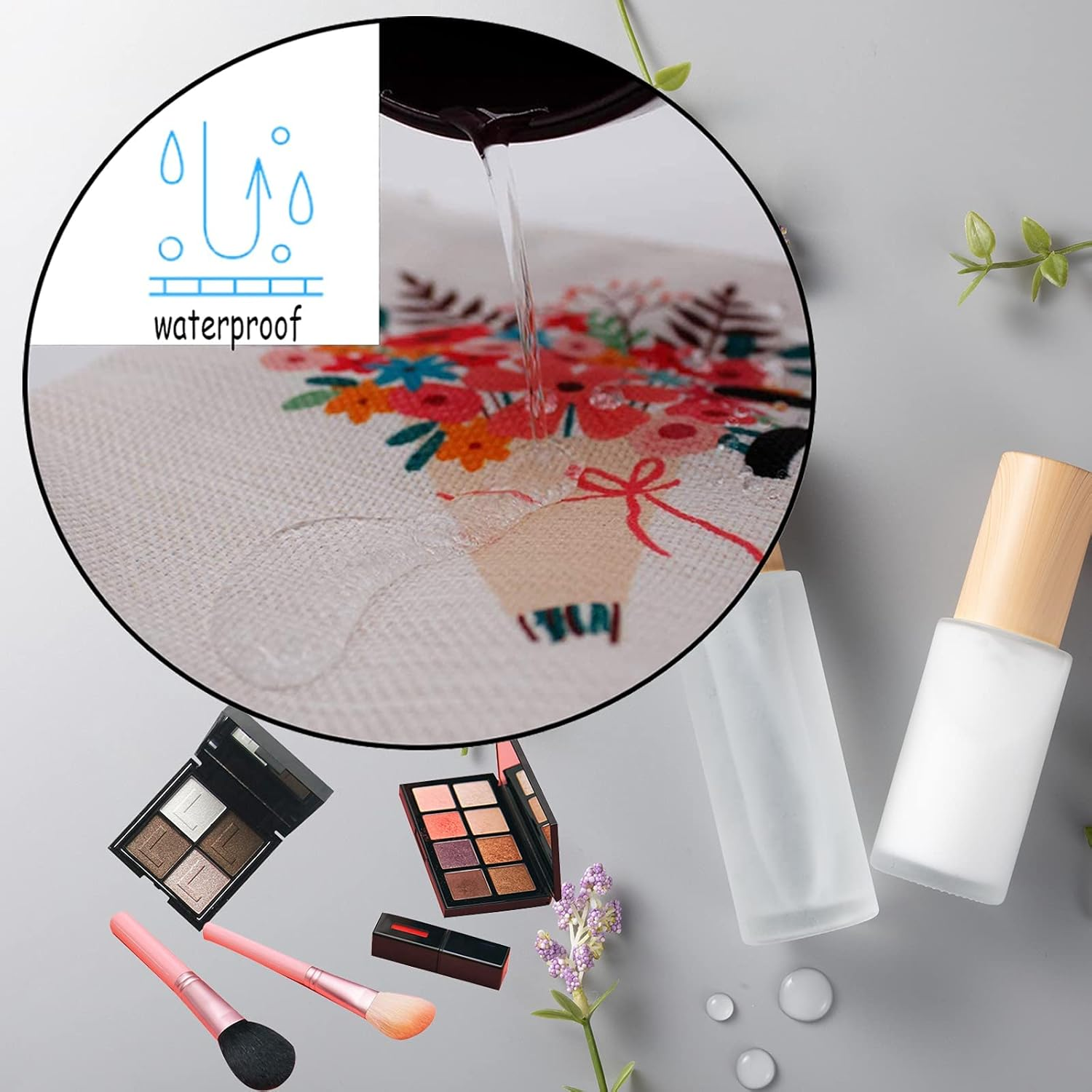 MEIKIUP Tap Dance Gift Tap Dance Makeup Bag for Dancer Tap Dance Teacher Gift Life Is Better When You Can Tap Dancing Dancer Cosmetic Bag, When You Tap Bag, Unisex-Adult - When You Tap Bag Black image number 3