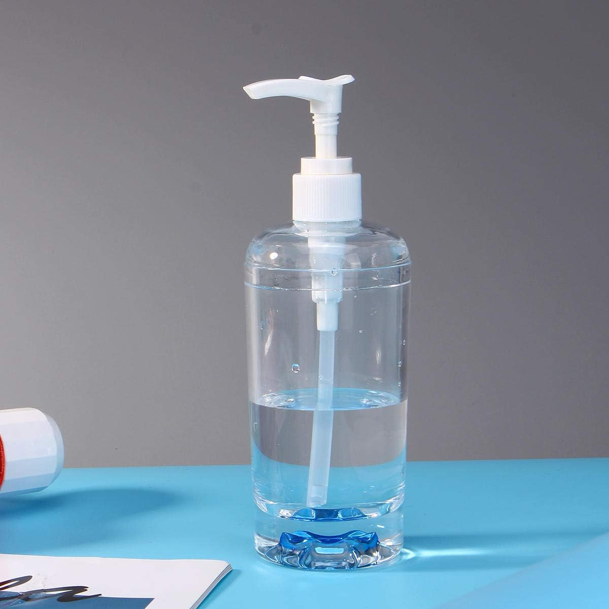 Transparent Hydraulic Bottle Acrylic Shampoo Shower Gel Soap Dispenser