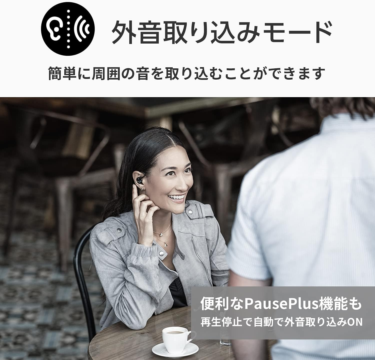 Shure AONIC 215, Gen 2 True Wireless Sound Isolating Earphones, Small, Black image number 1