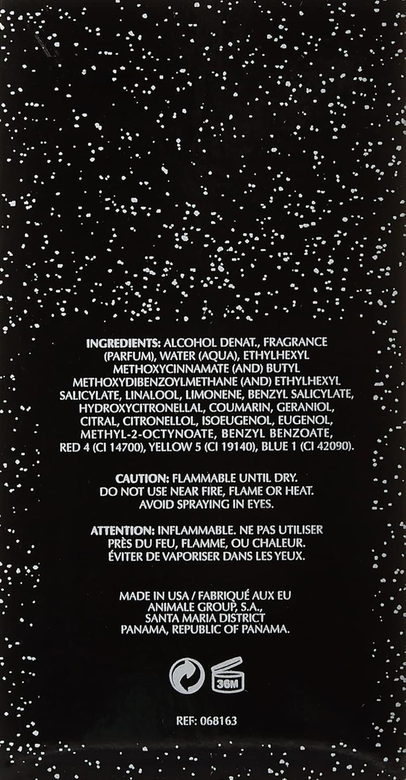 Parlux Fragrances Animal Eau De Toilette Spray 3.3 Oz, 100 Ml image number 2