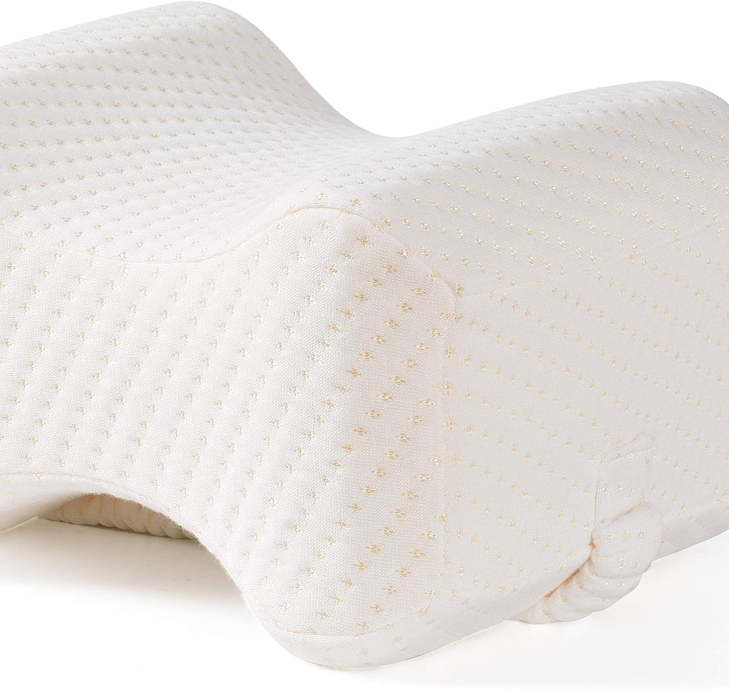 Xcellent Global Memory Foam Knee Pillow with Washable Cover, for Side Sleepers, Hip Leg Pillows for Sleeping, Spacer Cushion for Sciatica Relief, Back Pain, Leg Pain, Pregnancy, Hip and Joint Pain image number 1