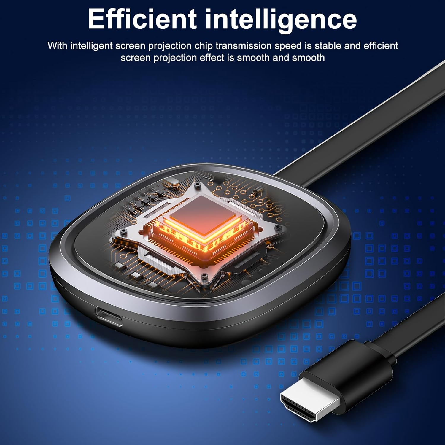 HUAJUN Wireless Video Receiver 5G 1080P,Wifi Dongle, HDMI Display Adapter for Ios/Android/Windows/Pc to HD Tv/Monitor/Projector/Mac image number 2