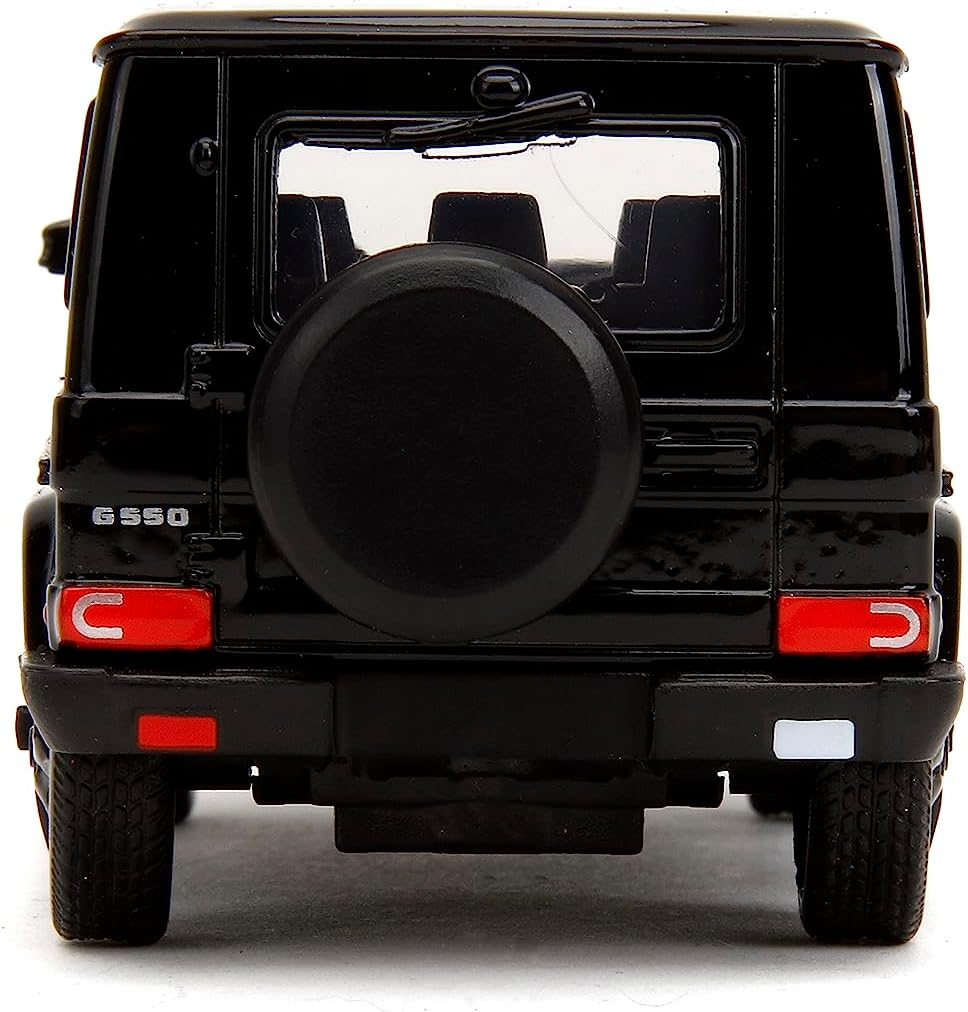 Pink Slips 1:32 Mercedes Benz G Class 4X4 Die-Cast Car, Toys for Kids and Adults (Black)