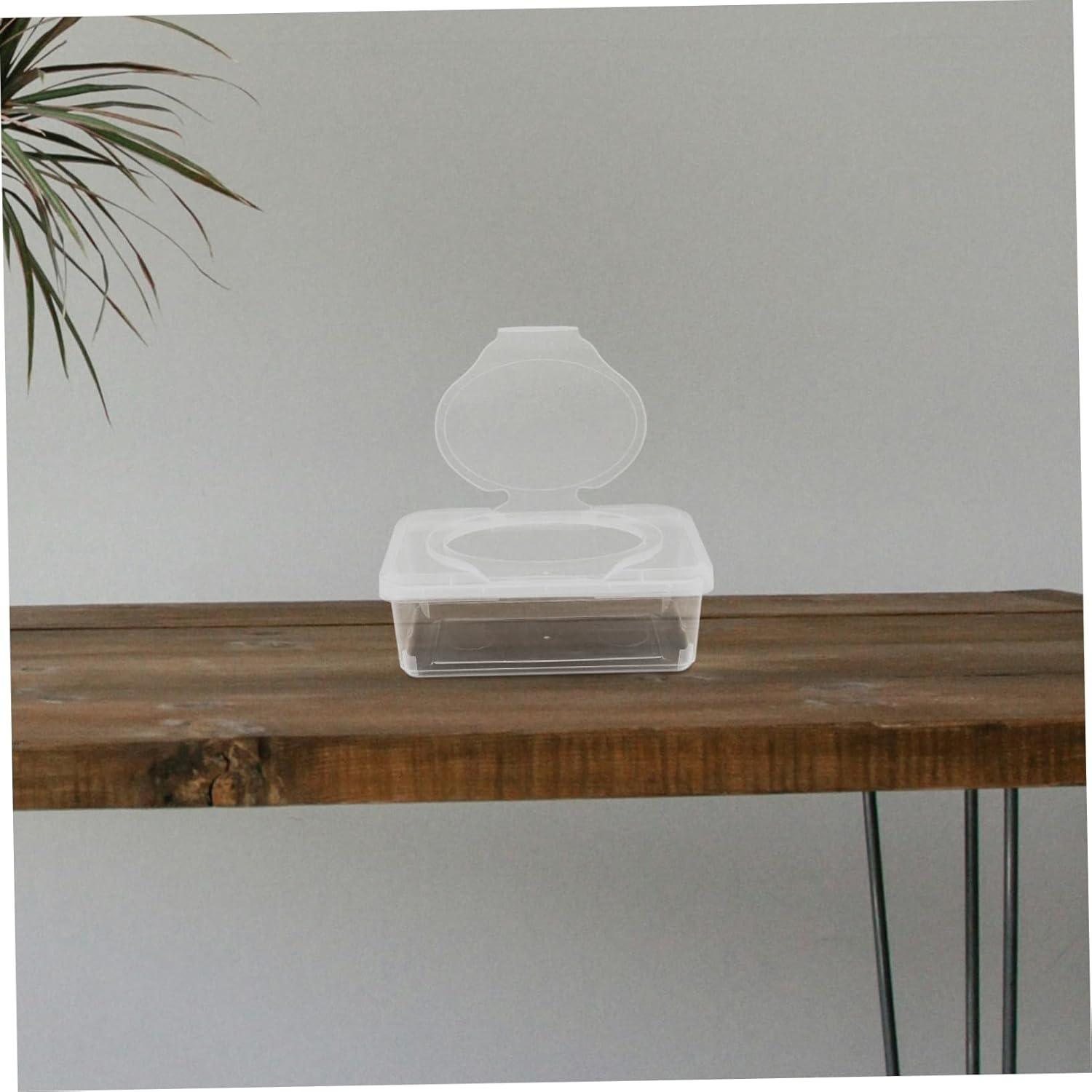 Anneome 2Pcs Portable Refillable Wet Wipes Storage Tissue Dispenser Travel Wipes Holder Tidy Organized