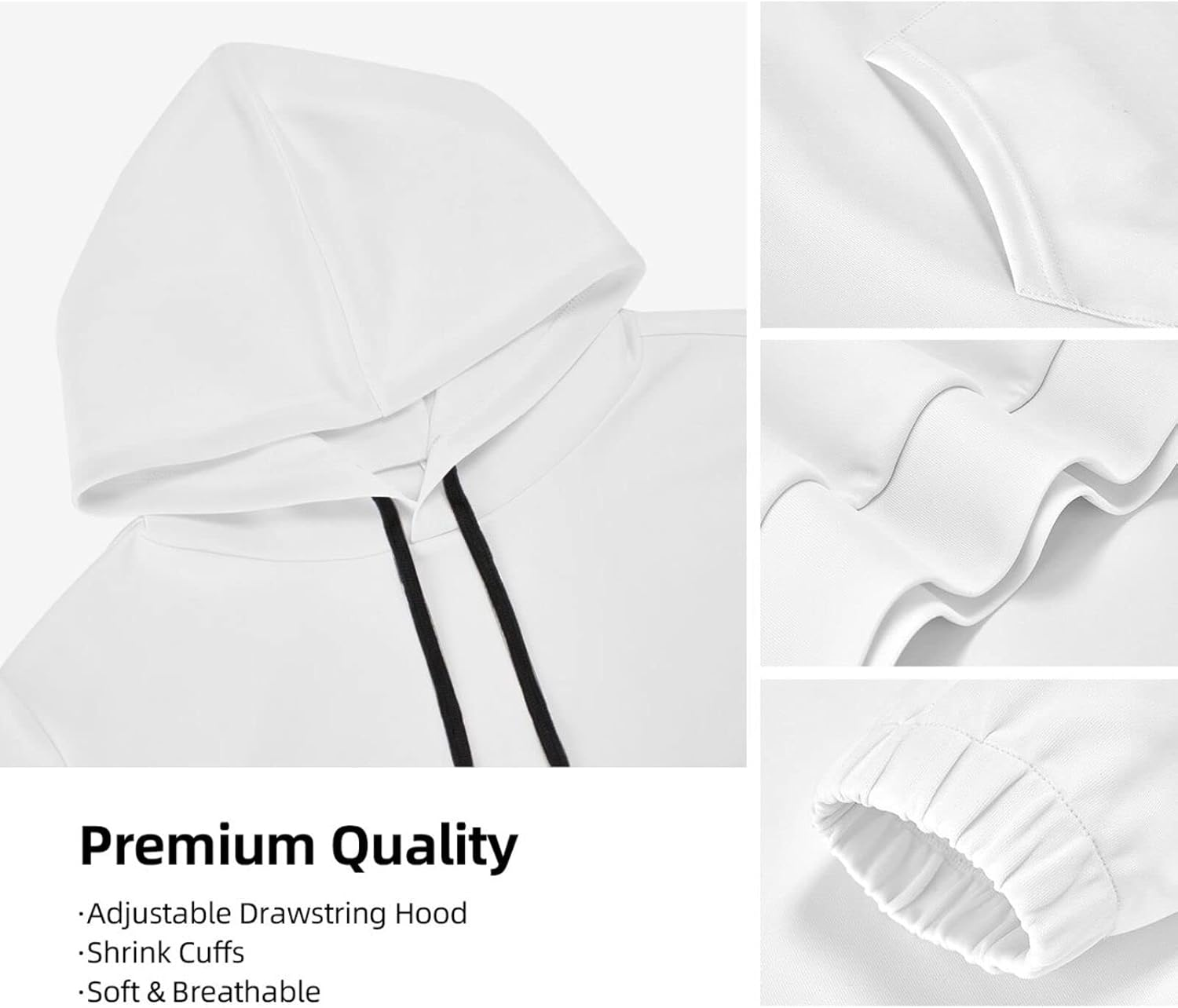 SDEGTHO Flag of Belarus Mens Christmas Oversized Hoodies Classic Hoodie Pullover Hoodies for Men Streetwear Sweatshirts image number 2