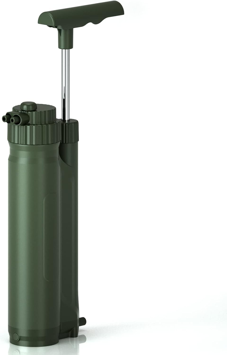 Portable Reverse Osmosis Water Filter Pump Outdoor Water Purification System Survial Gear for Camping Hiking Travel Emergency Preparedness image number 1