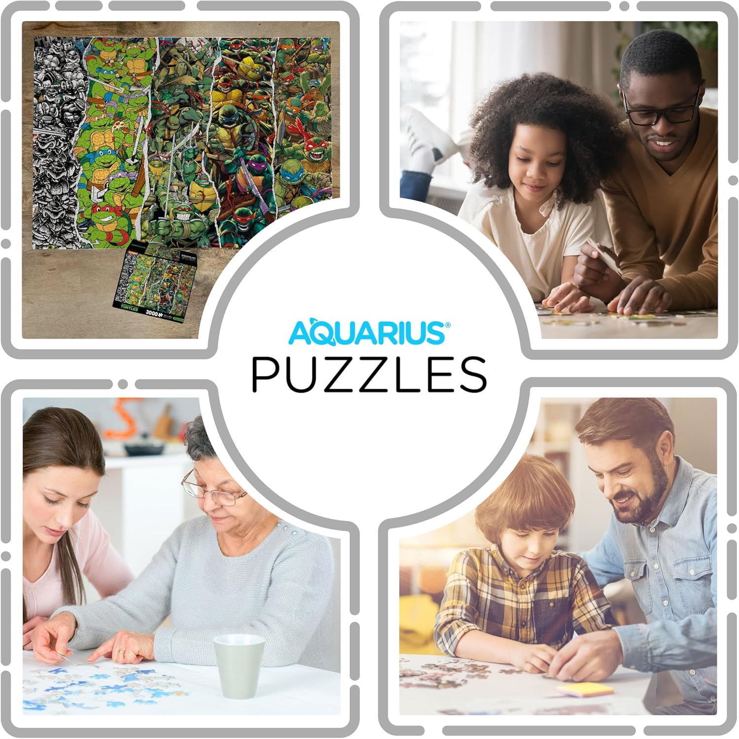 AQUARIUS TMNT Timeline 3000Pc Puzzle (3000 Piece Jigsaw Puzzle) - Glare Free - Precision Fit - Officially Licensed Teenage Mutant Ninja Turtles Merchandise & Collectibles - 42X35 Inches image number 6