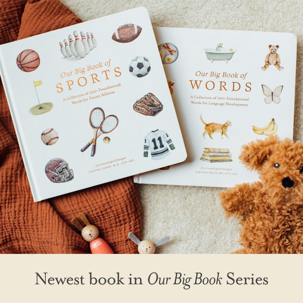 Our Big Book of Sports: a Collection of 100+ Foundational Words for Future Athletes image number 1