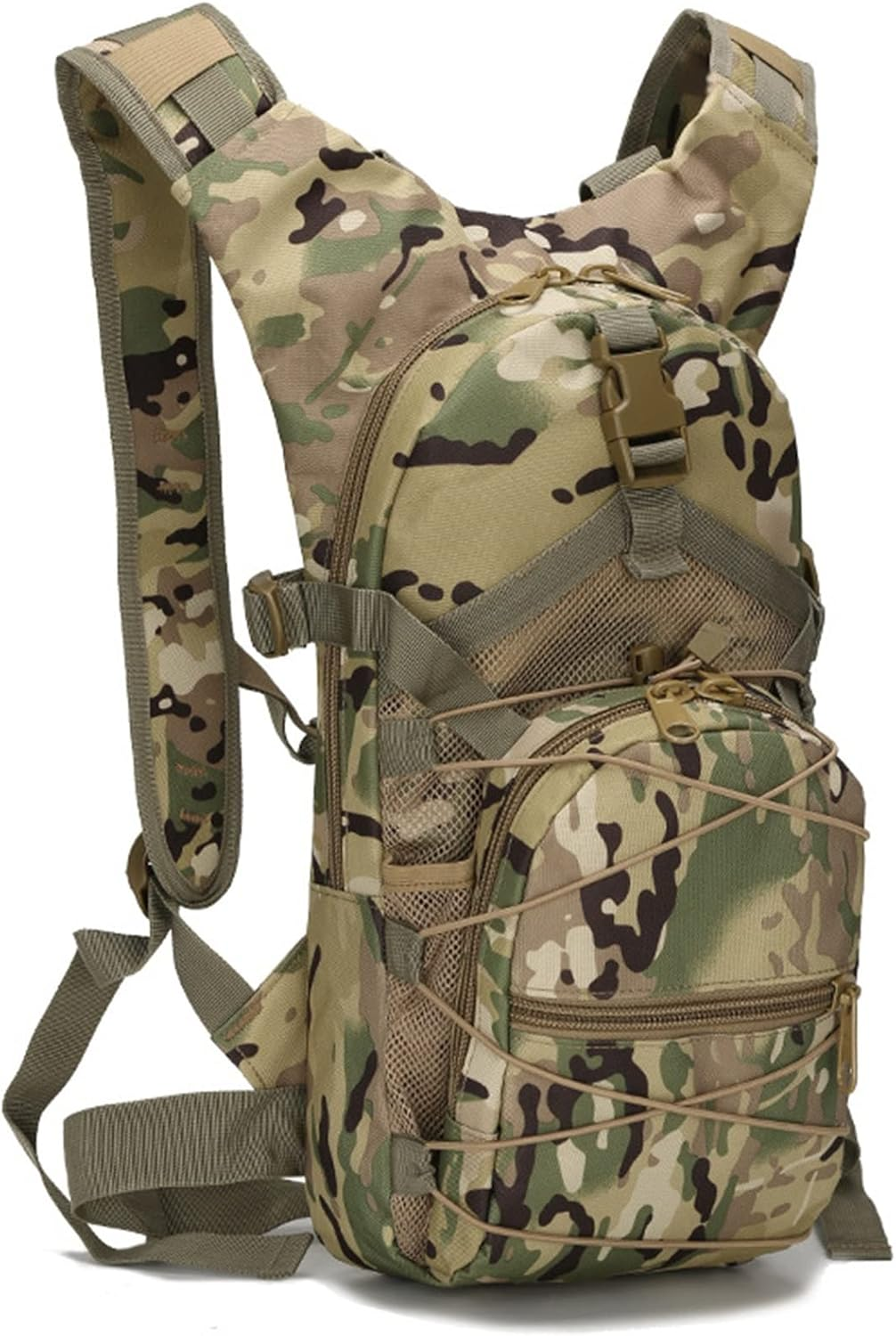 Hiking Backpack 15L Ultralight Molle Tactical Backpack 800D Oxford Military Hiking Bicycle Backpack Outdoor Sports Cycling Climbing Bag,6,One Size