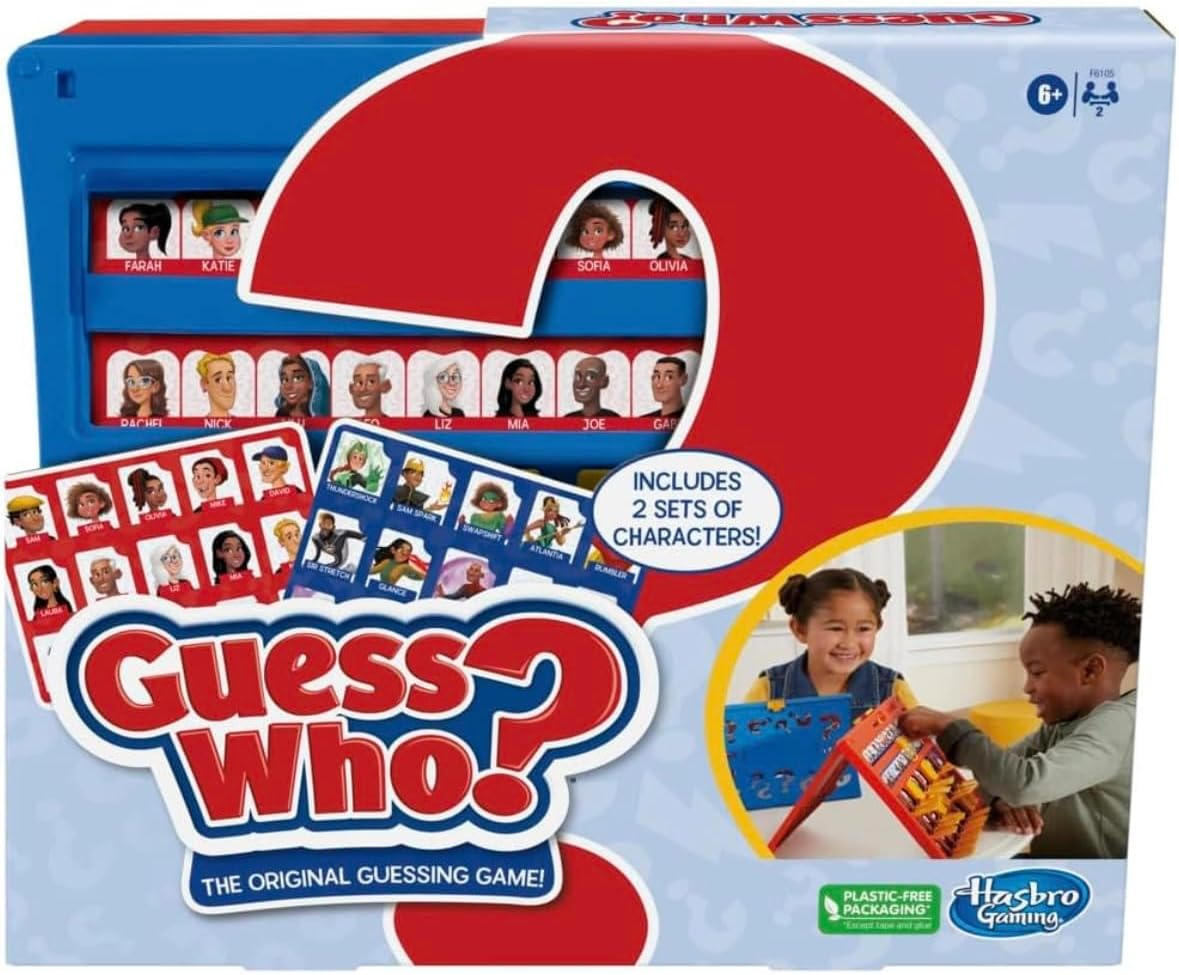 Hasbro Gaming Guess Who the Original Guessing Game image number 4