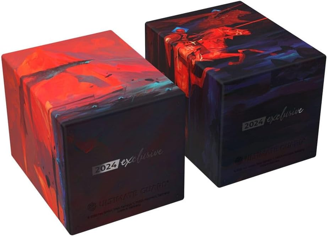 Ultimate Guard RTE Boulder 100+ 2024 Exclusive Duo Dominik Mayer Crowned with Fire Deck Box image number 1