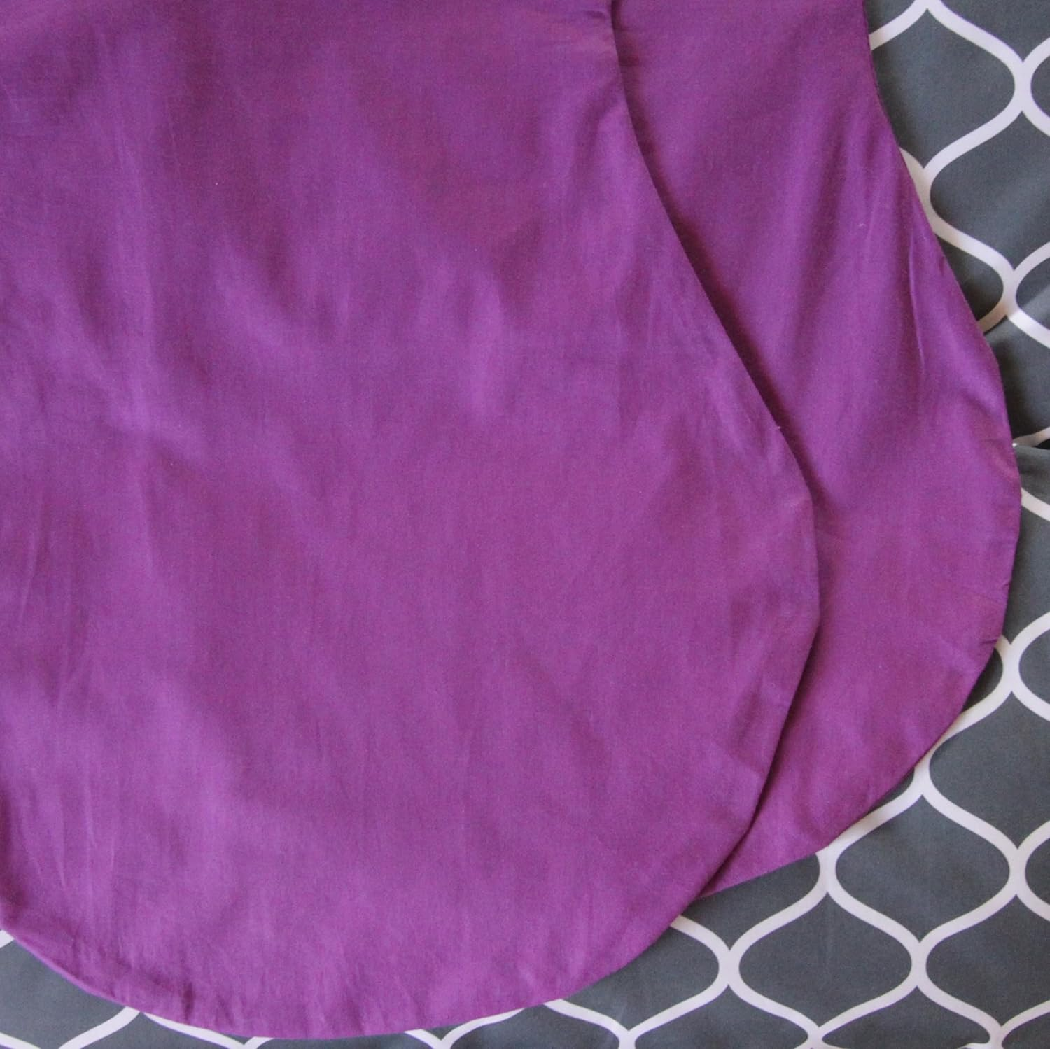 Pregnancy & Maternity Pillow - Body Pillow - for Back Pain Relief and Comfort - Anxiety and Stress Relief - SNUG HUGS - Cover Only (Purple)