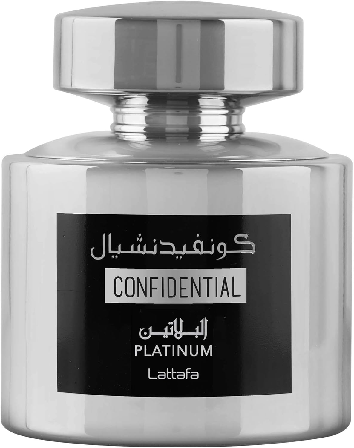 Confidential Platinum by Lattafa for Men - 3.4 Oz EDP Spray image number 2