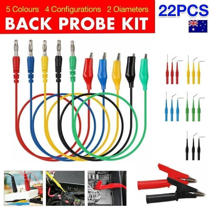 AIMALL 22 X Test Tool Aid 23500 Back Probe Kit SG Automotive Identified Probe Pin Wires image number 2