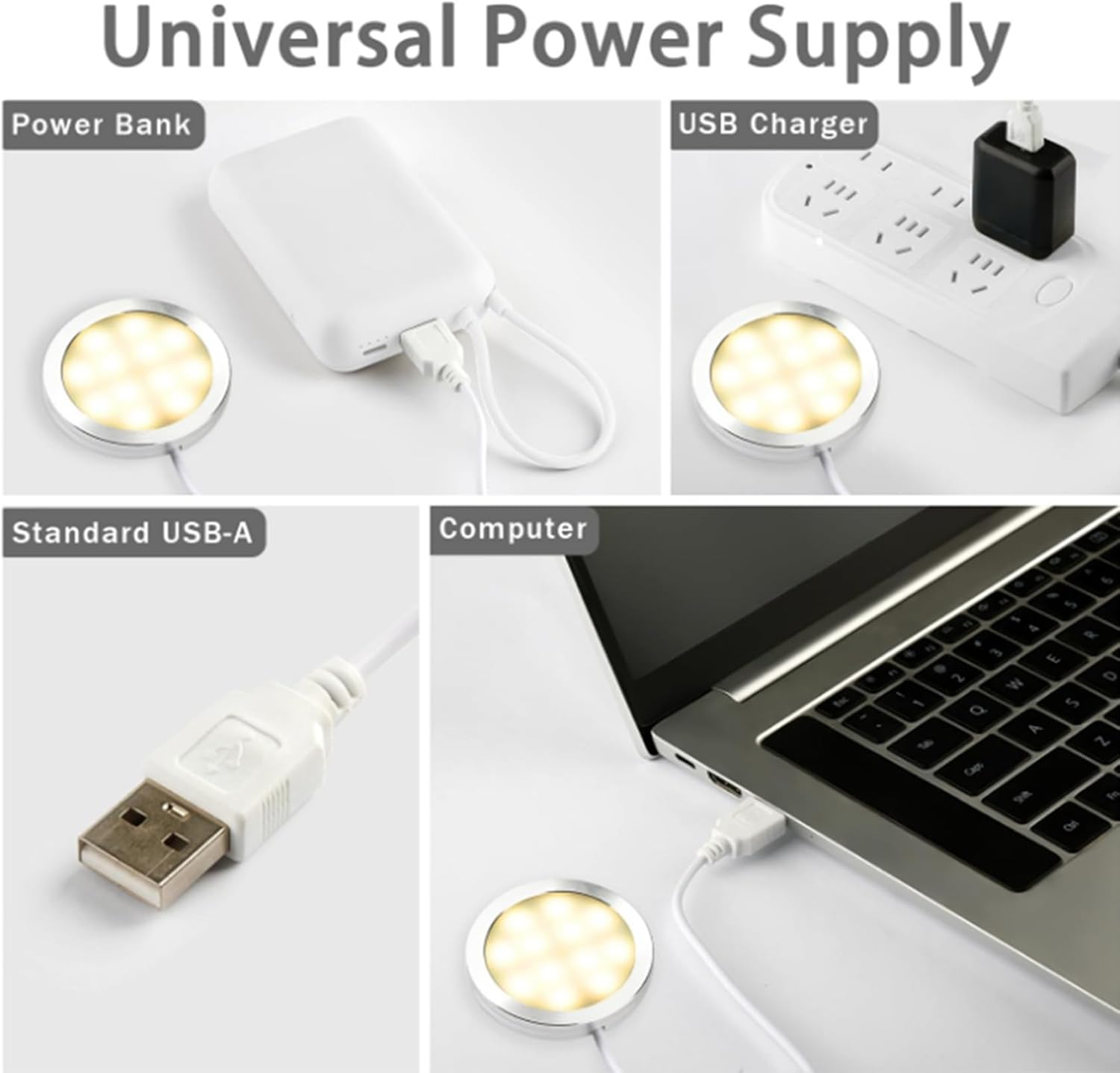 5X DIY LED Lamp Kit: Only Hardware Accessories NO 3D Printed Parts, Bright Light -Efficient Custom Lighting