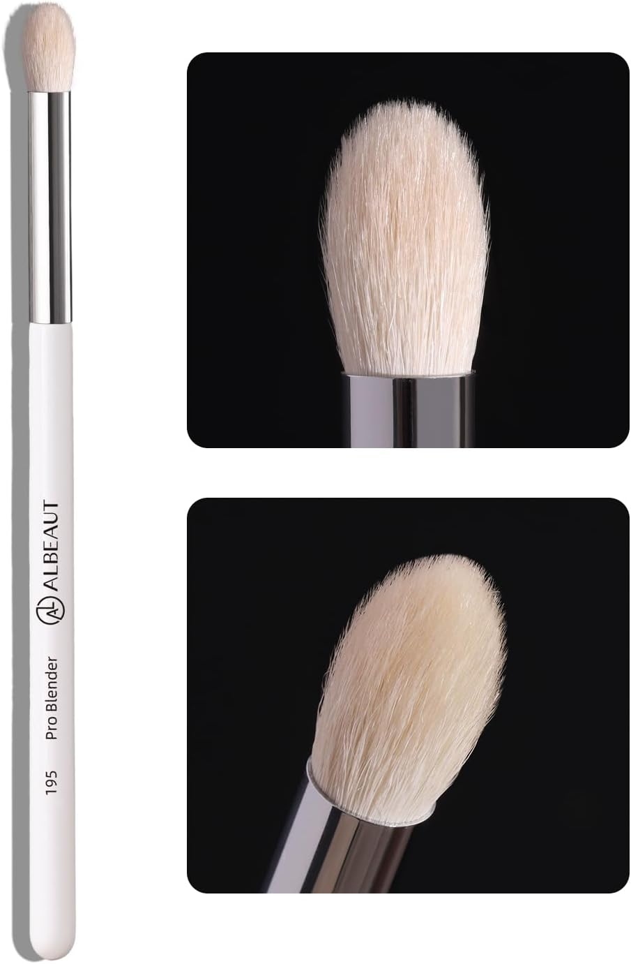 Albeaut Eye Shadow Brush, Medium Crease Brush for Eyeshadow Blending image number 4