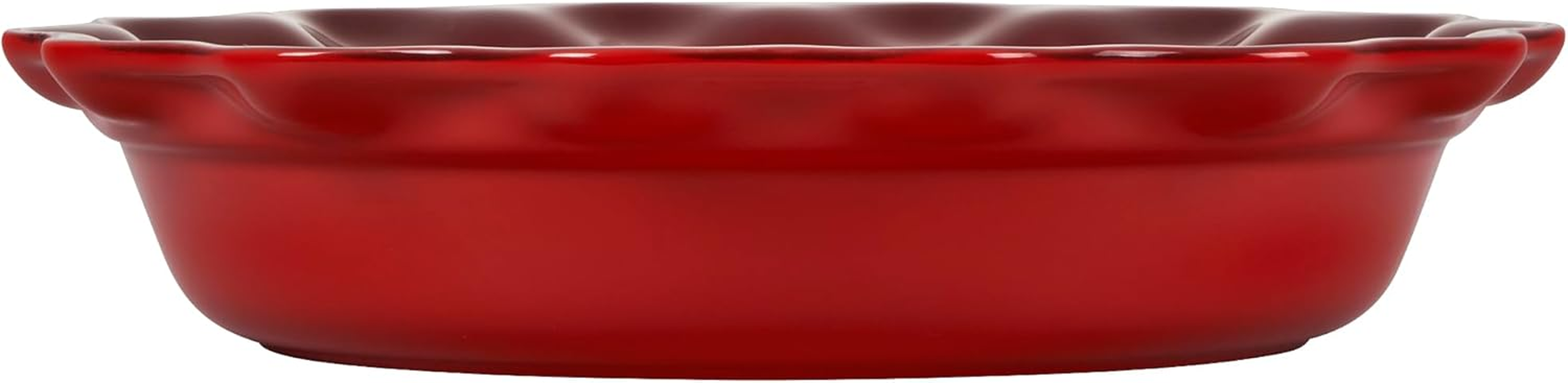 Le Creuset Heritage Stoneware round Pie Dish 23Cm, 9 Inch, 1.2 Litre Cerise - Artichaut image number 7