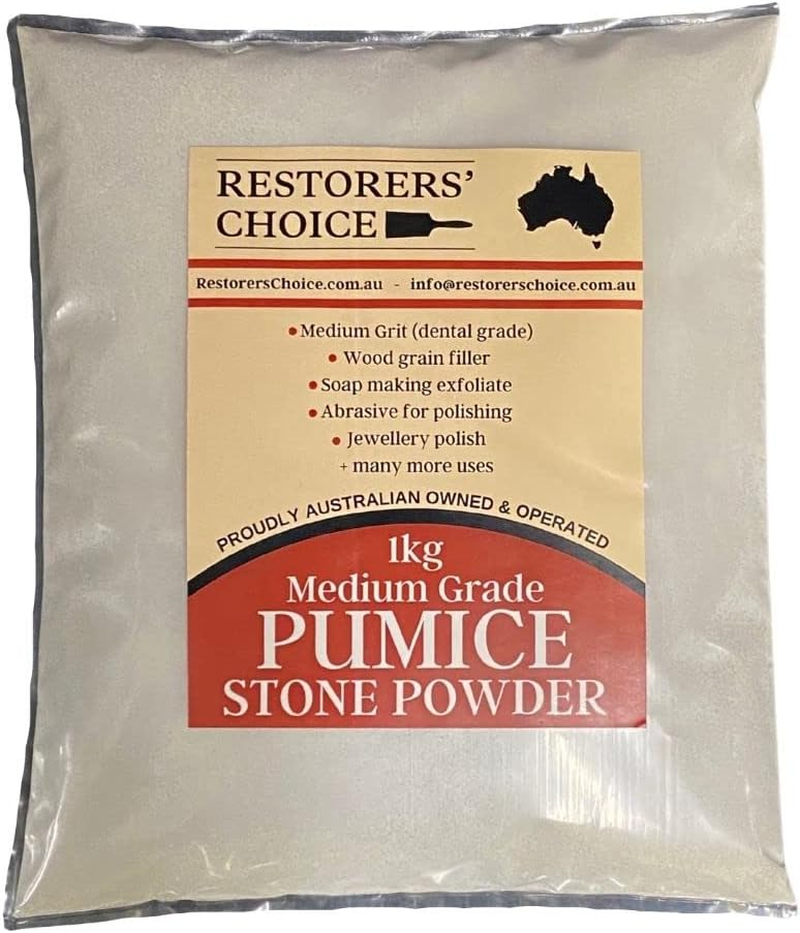 Pumice Medium Grit Stone Powder Multi Purpose Abrasive, 1KG image number 1