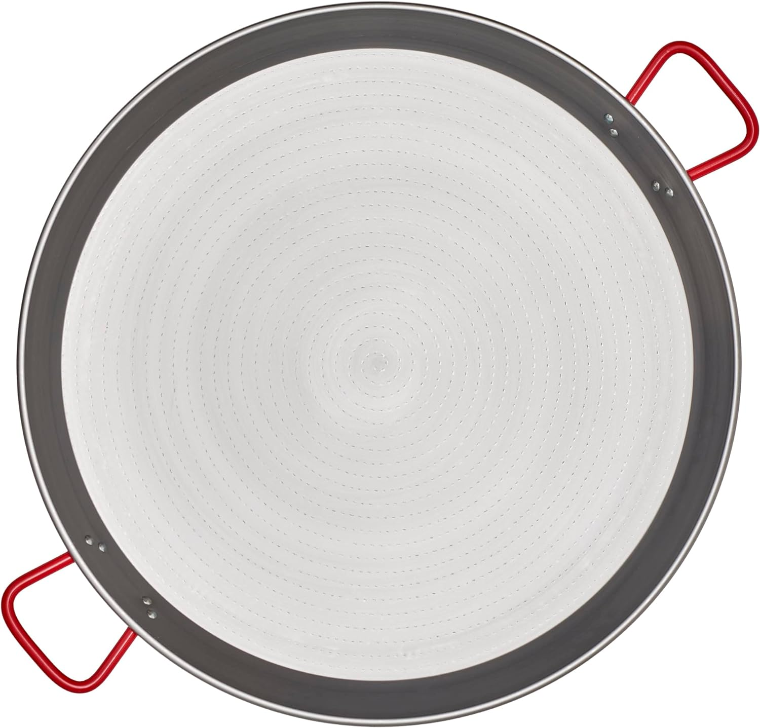 Garcima 13-Inch Carbon Steel Paella Pan, 32Cm, Silver image number 3