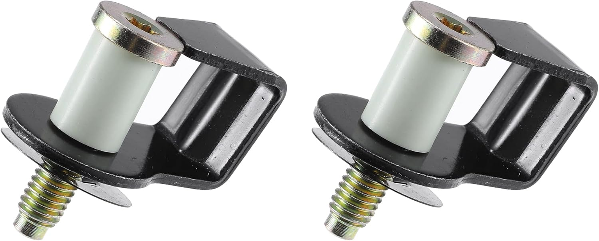 ACROPIX Door Lock Striker Bolt Assembly Replacement Fit for Ford F-150 F-250 - Pack of 2 Black image number 4