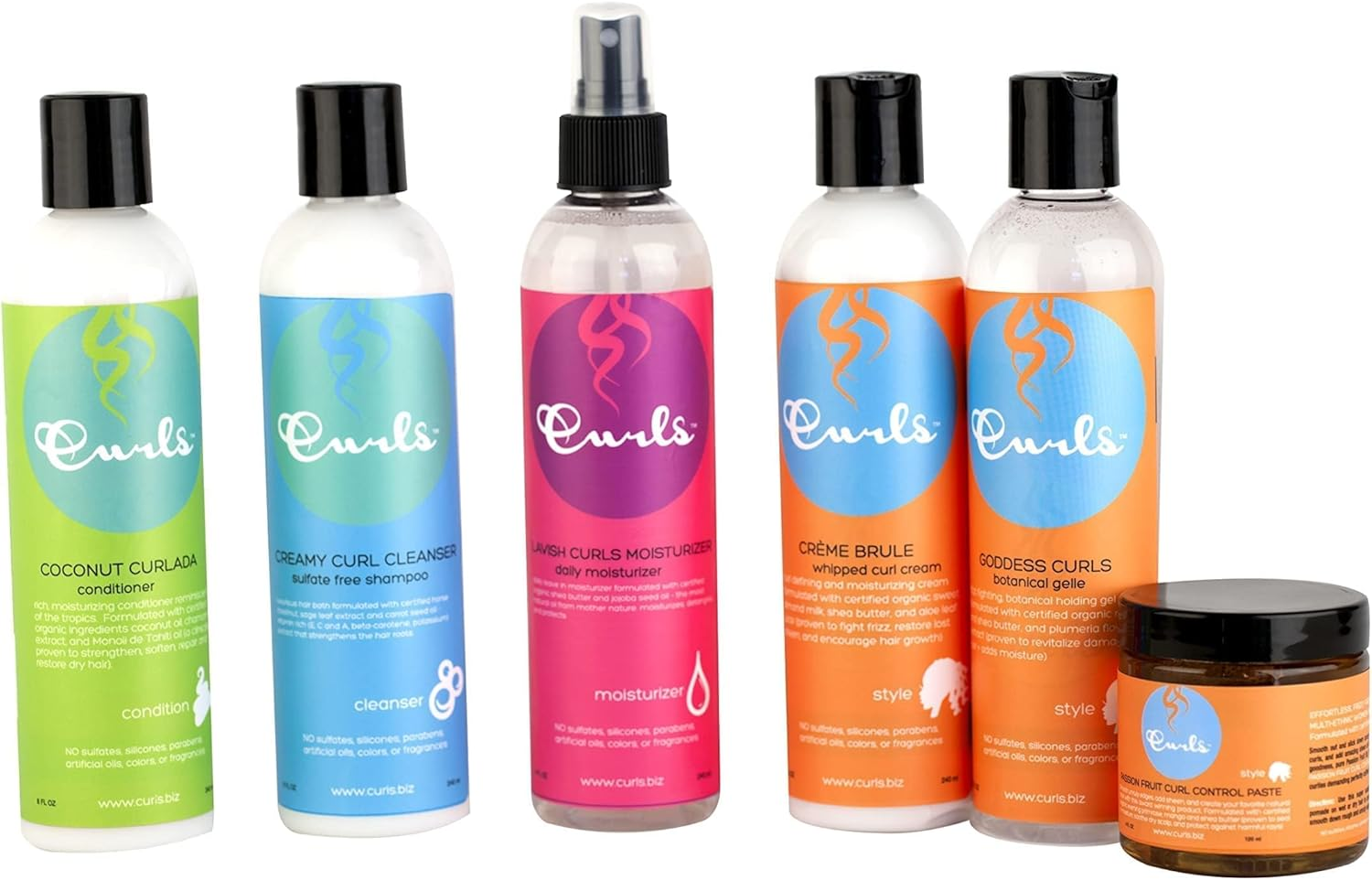 Curls Hair Gel Goddess Glaze Curl Gel, 8 Ounce image number 1