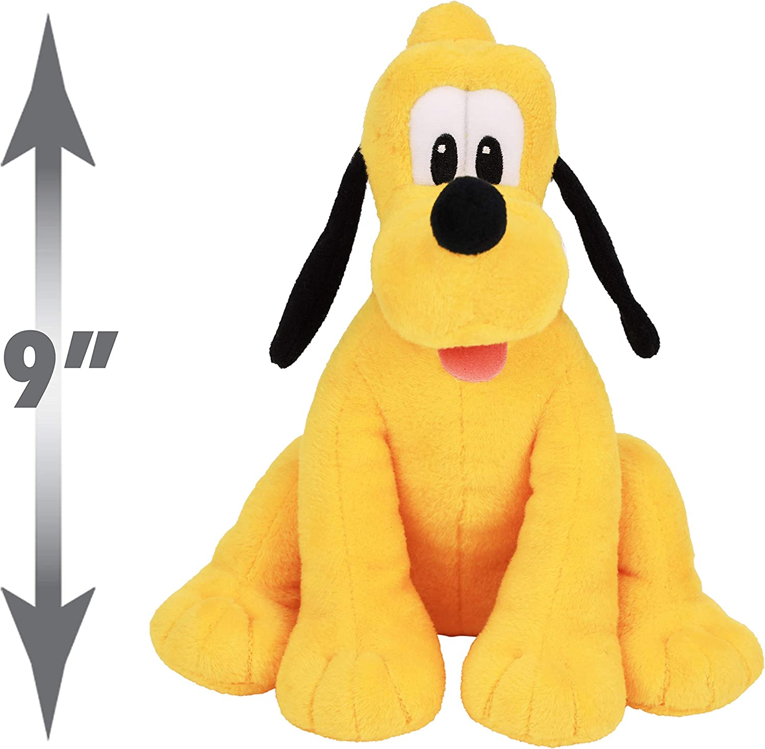 Disney Junior Mickey Mouse Bean Plush Pluto, Stuffed Animals, Dog, by Just Play image number 4
