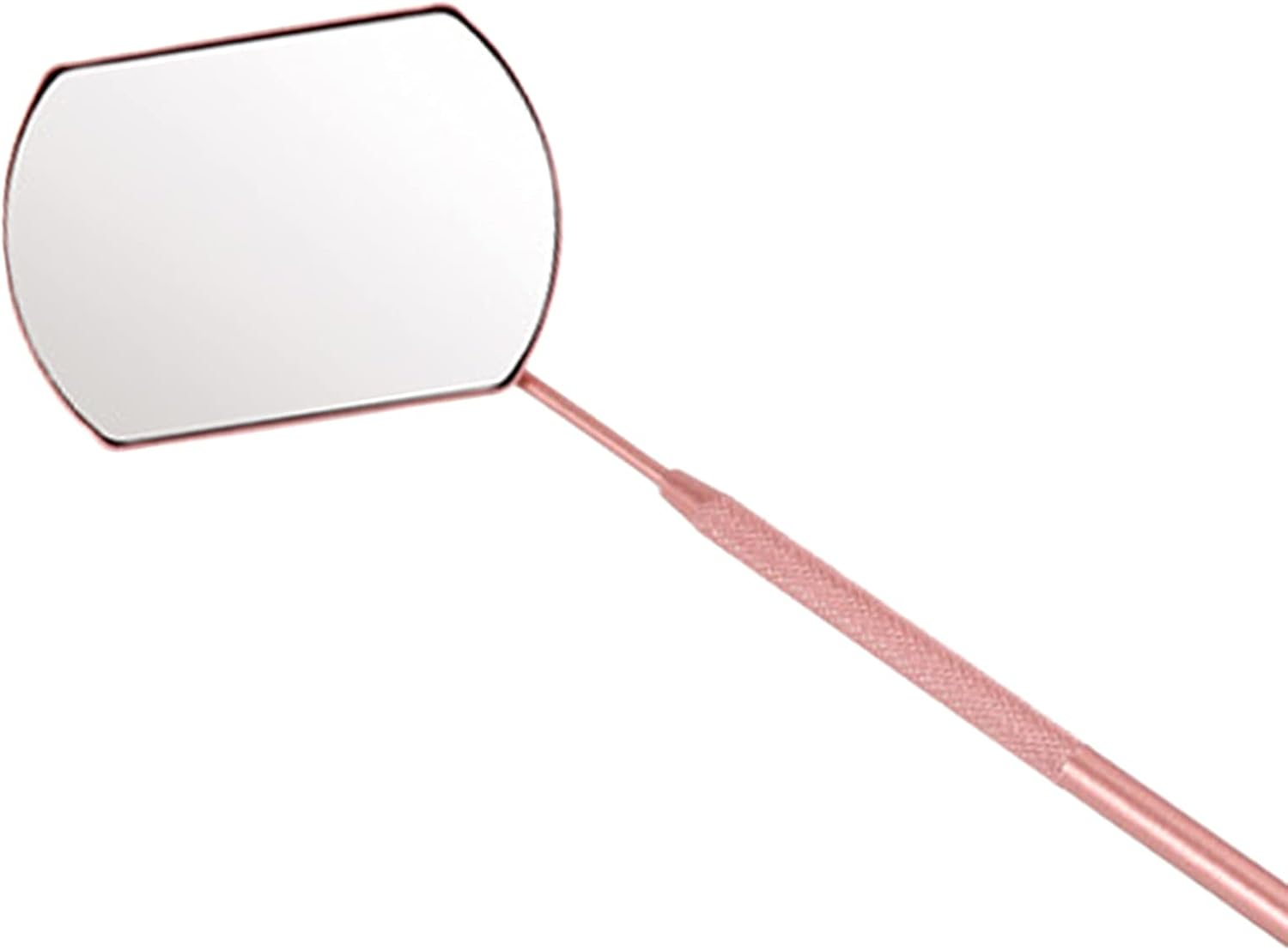 Extra Large Lash Mirror Rectangle Stainless Steel Eyelash Mirror Eyelash Extension Mirror Makeup Mirror for Eyelash Extension Supplies - Pink image number 2